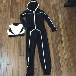 LED stick figure costume (only worn once) new